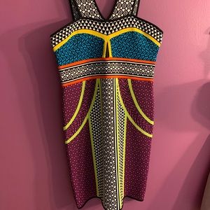 BCBG MaxAzria printed dress!